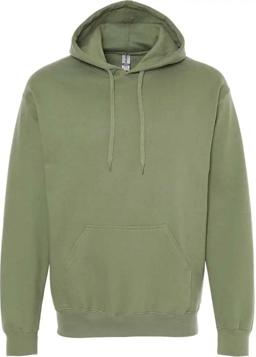 Gildan Sf500 Softstyle Hooded Sweatshirt Military Green