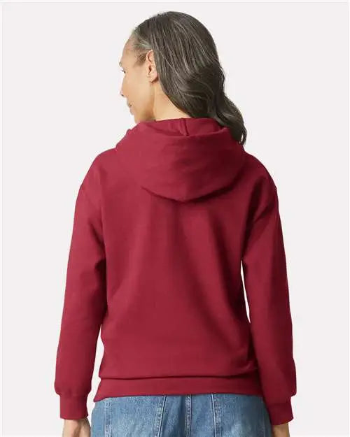 Gildan Sf500 Softstyle® Midweight Hooded Sweatshirt - Cardinal