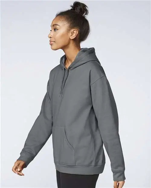 Gildan Sf500 Softstyle® Midweight Hooded Sweatshirt - Charcoal
