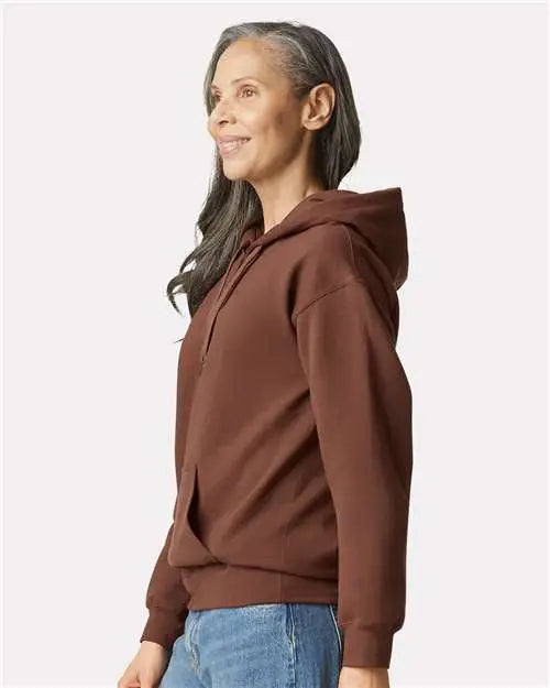 Gildan Sf500 Softstyle® Midweight Hooded Sweatshirt - Cocoa
