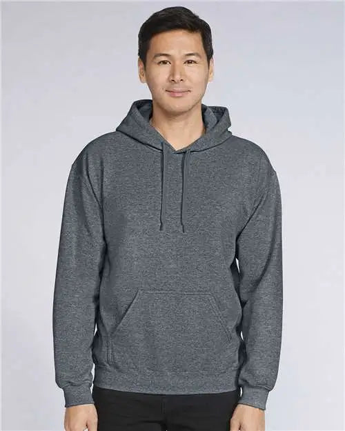 Gildan Sf500 Softstyle® Midweight Hooded Sweatshirt - Dark Heather