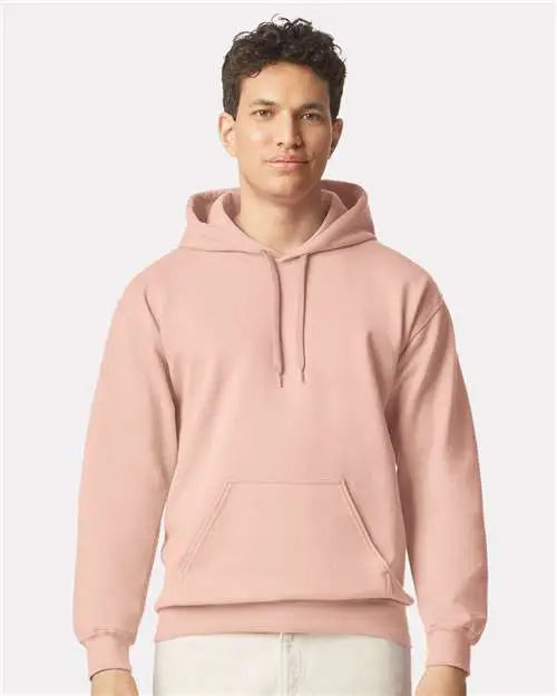 Gildan Sf500 Softstyle® Midweight Hooded Sweatshirt - Dusty Rose