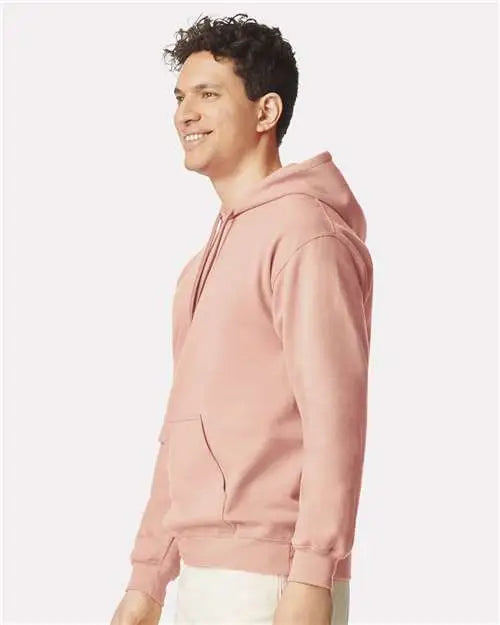 Gildan Sf500 Softstyle® Midweight Hooded Sweatshirt - Dusty Rose