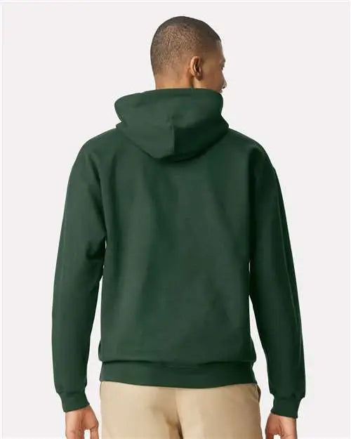 Gildan Sf500 Softstyle® Midweight Hooded Sweatshirt - Forest Green