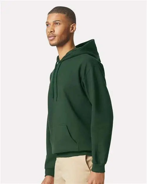 Gildan Sf500 Softstyle® Midweight Hooded Sweatshirt - Forest Green