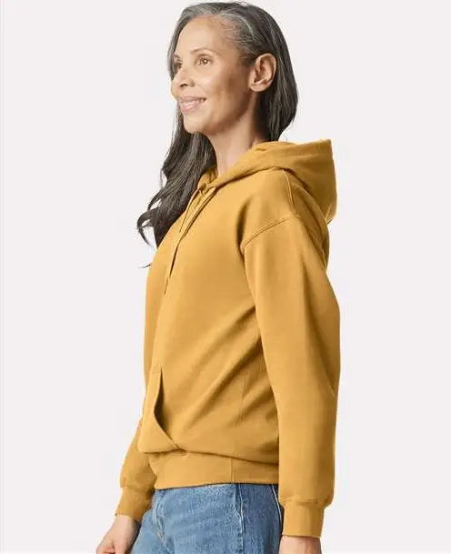 Gildan Sf500 Softstyle® Midweight Hooded Sweatshirt - Mustard