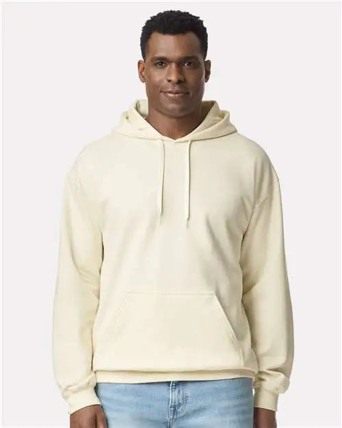 Gildan Sf500 Softstyle® Midweight Hooded Sweatshirt - off White