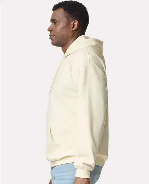 Gildan Sf500 Softstyle® Midweight Hooded Sweatshirt - off White