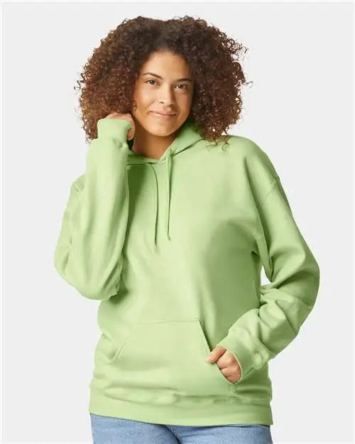 Gildan Sf500 Softstyle® Midweight Hooded Sweatshirt - Pistachio
