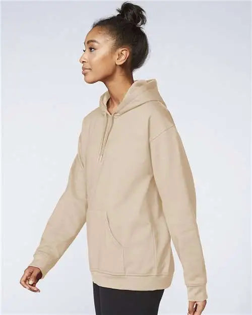 Gildan Sf500 Softstyle® Midweight Hooded Sweatshirt - Sand