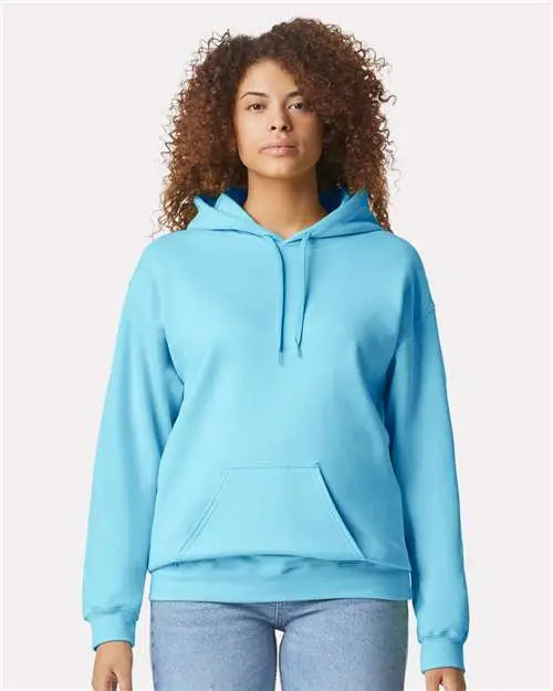 Gildan Sf500 Softstyle® Midweight Hooded Sweatshirt - Sky