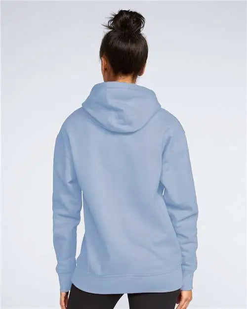 Gildan Sf500 Softstyle® Midweight Hooded Sweatshirt - Stone Blue