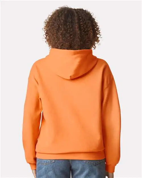 Gildan Sf500 Softstyle® Midweight Hooded Sweatshirt - Tangerine