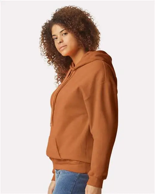 Gildan Sf500 Softstyle® Midweight Hooded Sweatshirt - Texas Orange