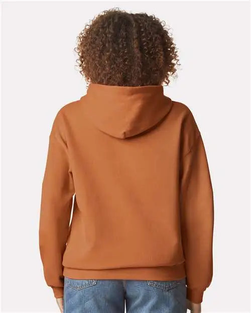 Gildan Sf500 Softstyle® Midweight Hooded Sweatshirt - Texas Orange
