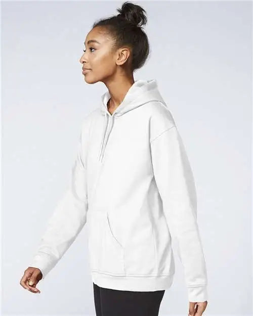 Gildan Sf500 Softstyle® Midweight Hooded Sweatshirt - White