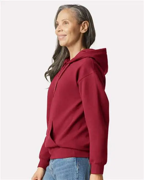 Gildan Sf500 Softstyleâ Midweight Hooded Sweatshirt - Cardinal