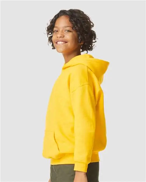 Gildan Sf500b Softstyle® Youth Midweight Hooded Sweatshirt - Daisy