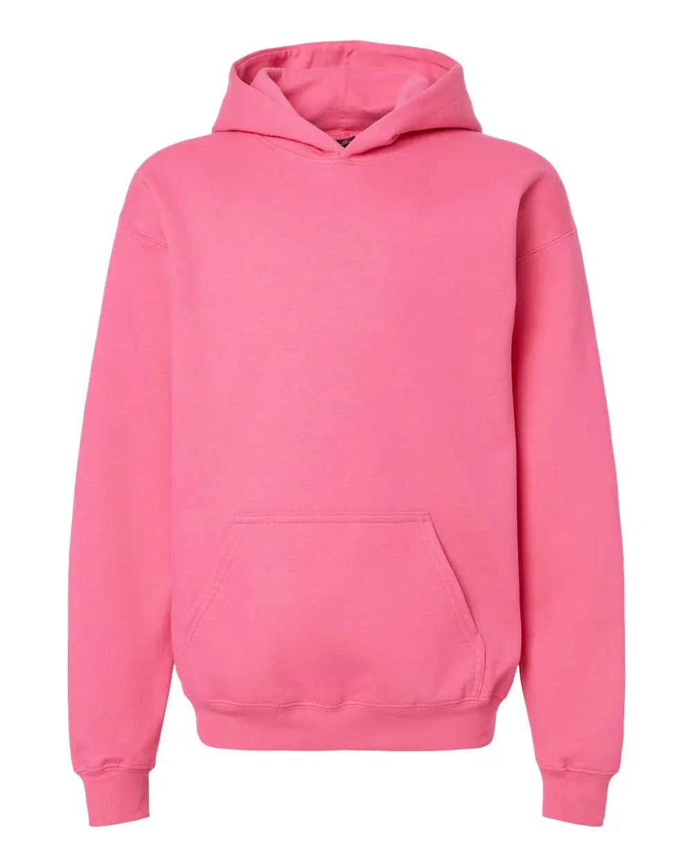 Gildan Sf500b Softstyle® Youth Midweight Hooded Sweatshirt - Pink Lemonade - Xs