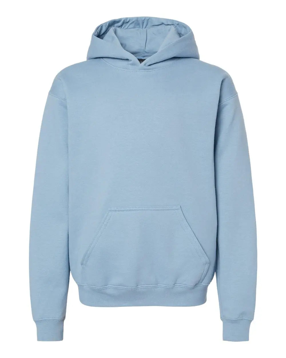 Gildan Sf500b Softstyle® Youth Midweight Hooded Sweatshirt - Stone Blue - Xs
