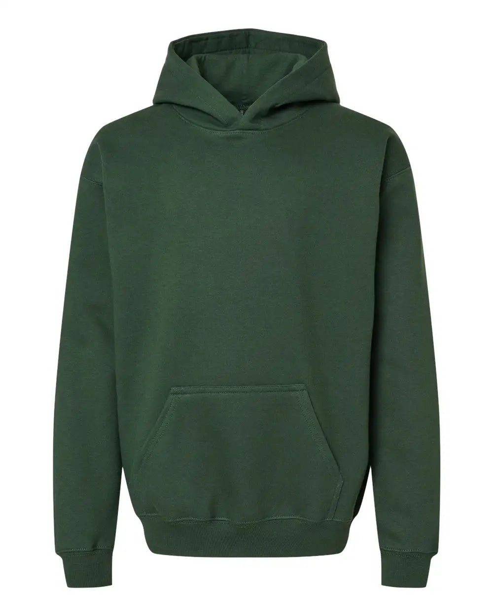 Gildan Sf500b Softstyleâ Youth Midweight Hooded Sweatshirt - Forest Green