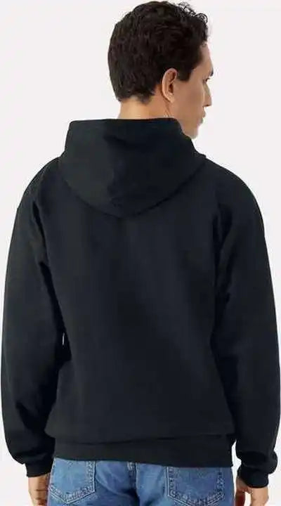 Gildan Sf600 Softstyle Full Zip Hooded Sweatshirt Black