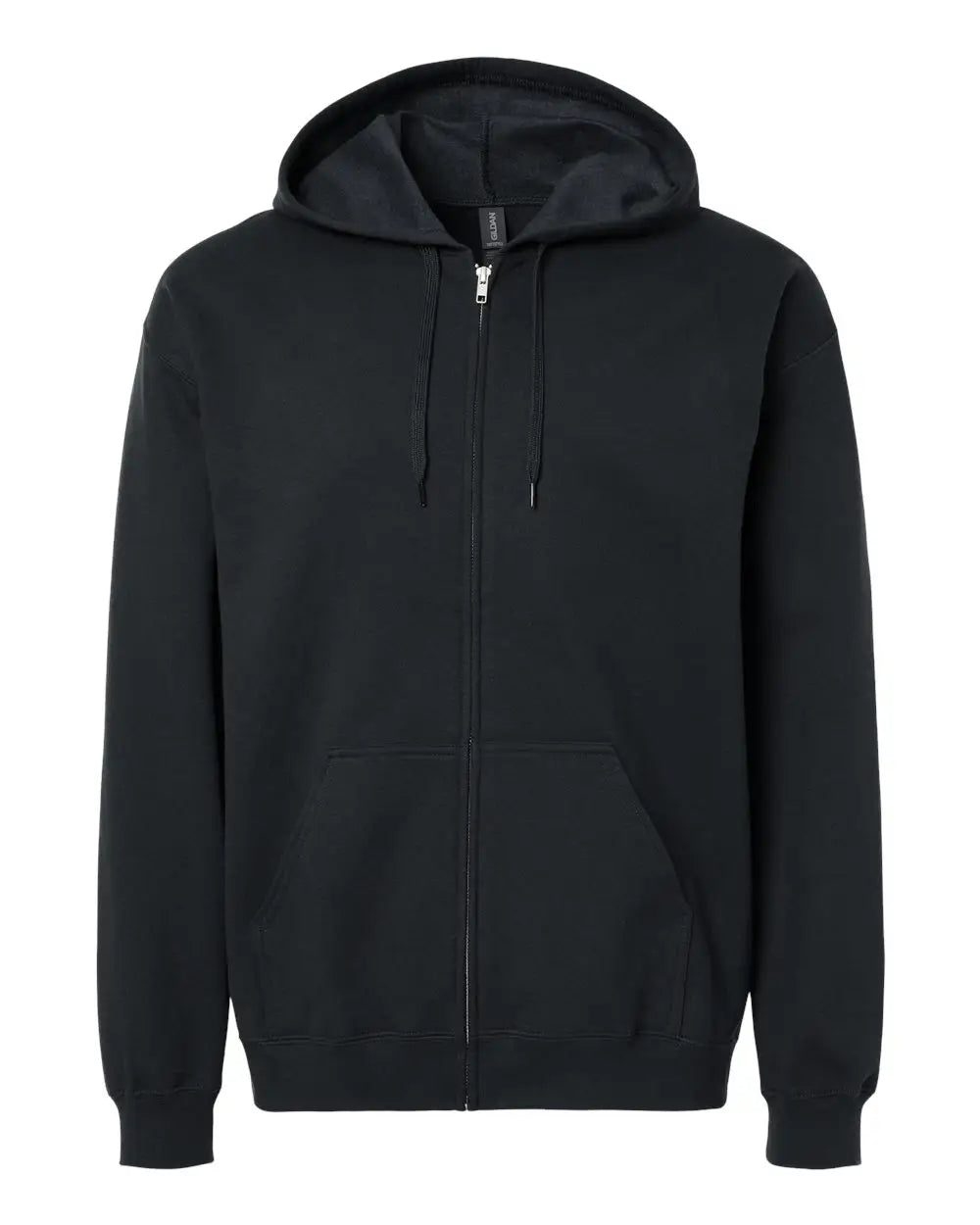 Gildan Sf600 Softstyle® Full-zip Hooded Sweatshirt - Black - s
