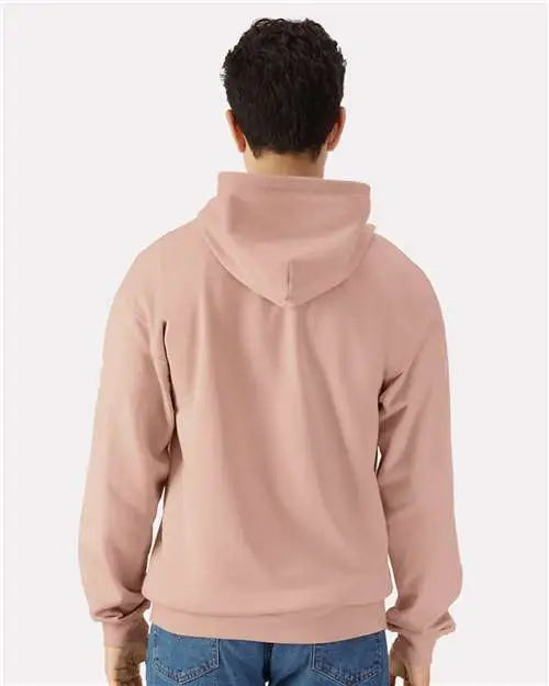 Gildan Sf600 Softstyle® Full-zip Hooded Sweatshirt - Dusty Rose
