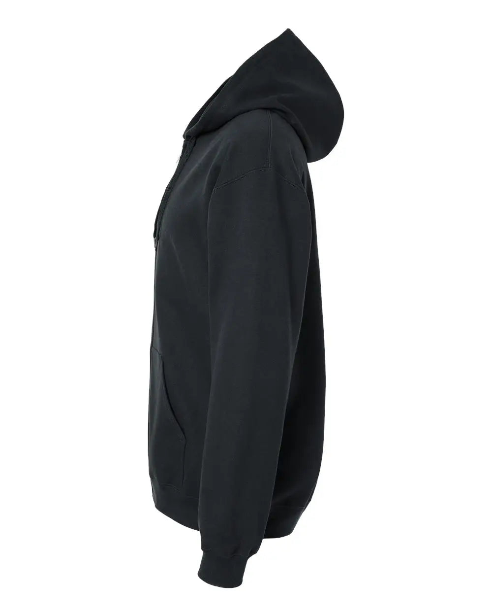 Gildan Sf600 Softstyleâ Full-zip Hooded Sweatshirt - Black