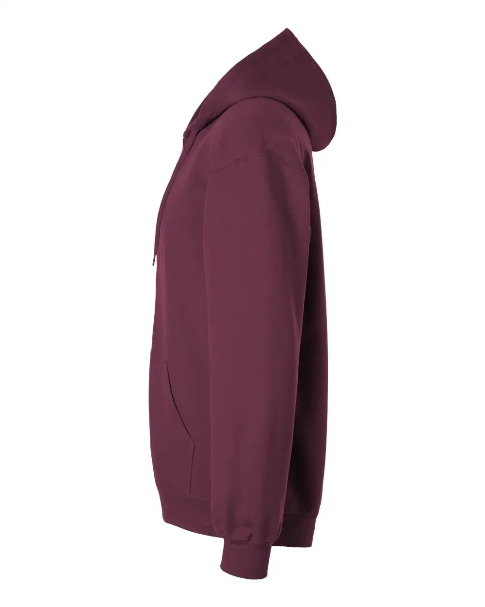 Gildan Sf600 Softstyleâ Full-zip Hooded Sweatshirt - Maroon