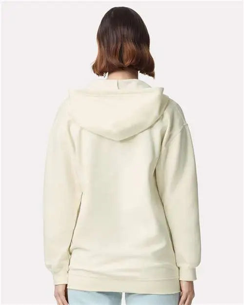 Gildan Sf600 Softstyleâ Full-zip Hooded Sweatshirt - off White