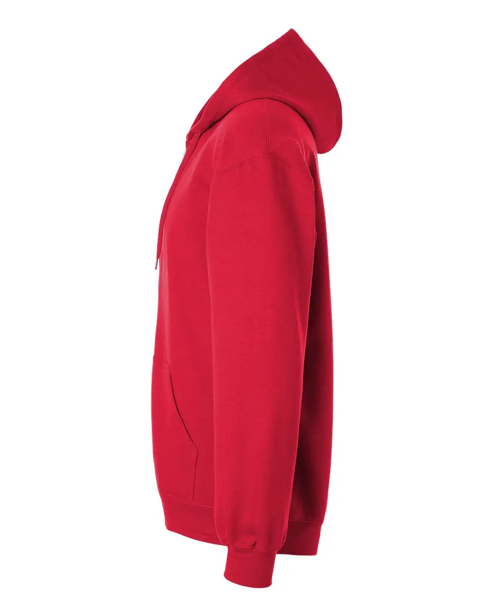 Gildan Sf600 Softstyleâ Full-zip Hooded Sweatshirt - Red