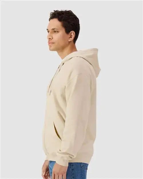 Gildan Sf600 Softstyleâ Full-zip Hooded Sweatshirt - Sand