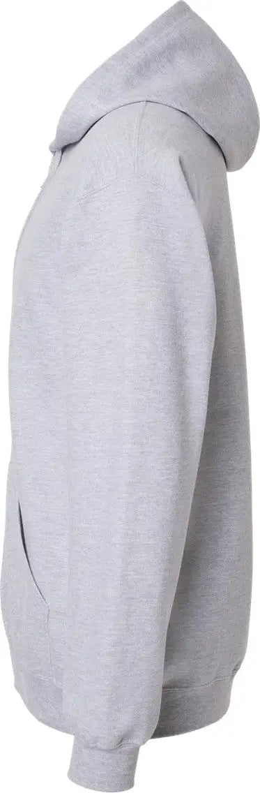 Gildan Sf600 Softstyleâ Full-zip Hooded Sweatshirt - Sport Grey
