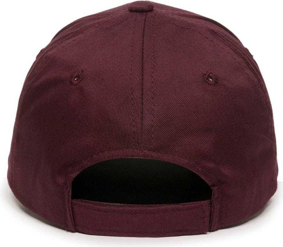 Oc Sports Gl-271 Team Adjustable Custom Baseball Caps - Maroon - 6 3/8’’ - 7’’