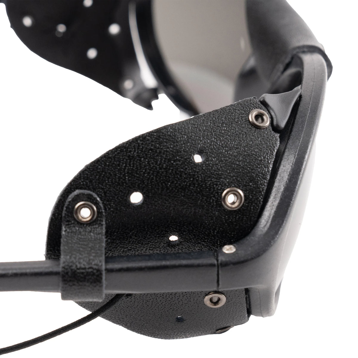 Glacier Sunglasses with Wind Guard - Black