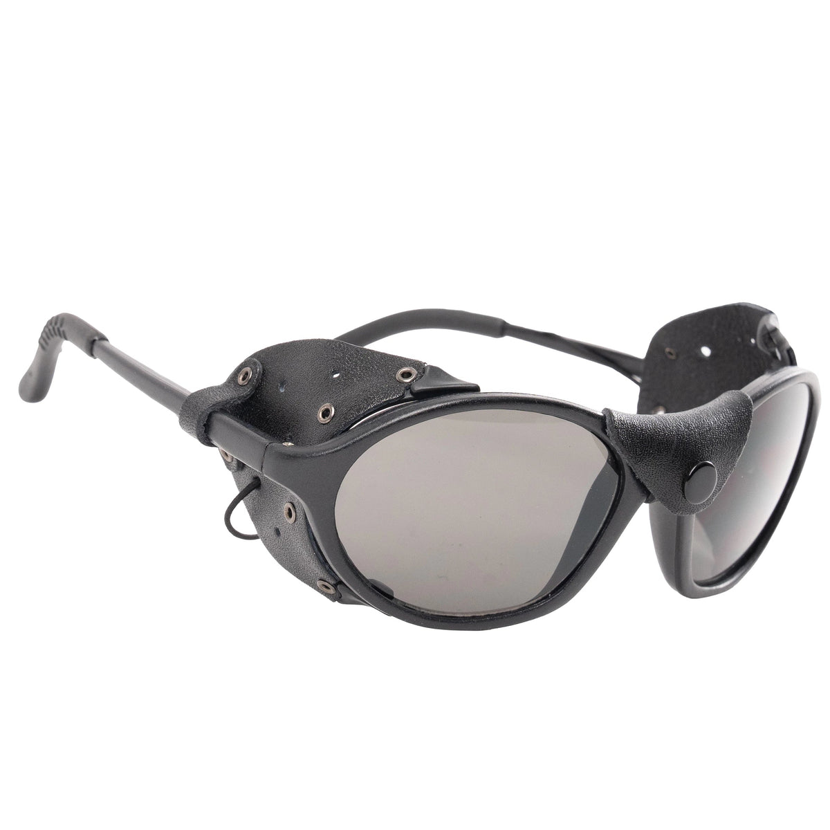 Glacier Sunglasses with Wind Guard - Black