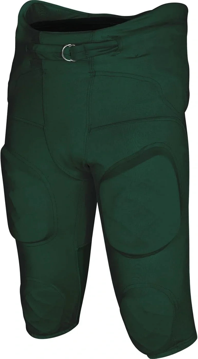Gladiator Men’s Integrated Football Pants with Built-in pads (green) - Small