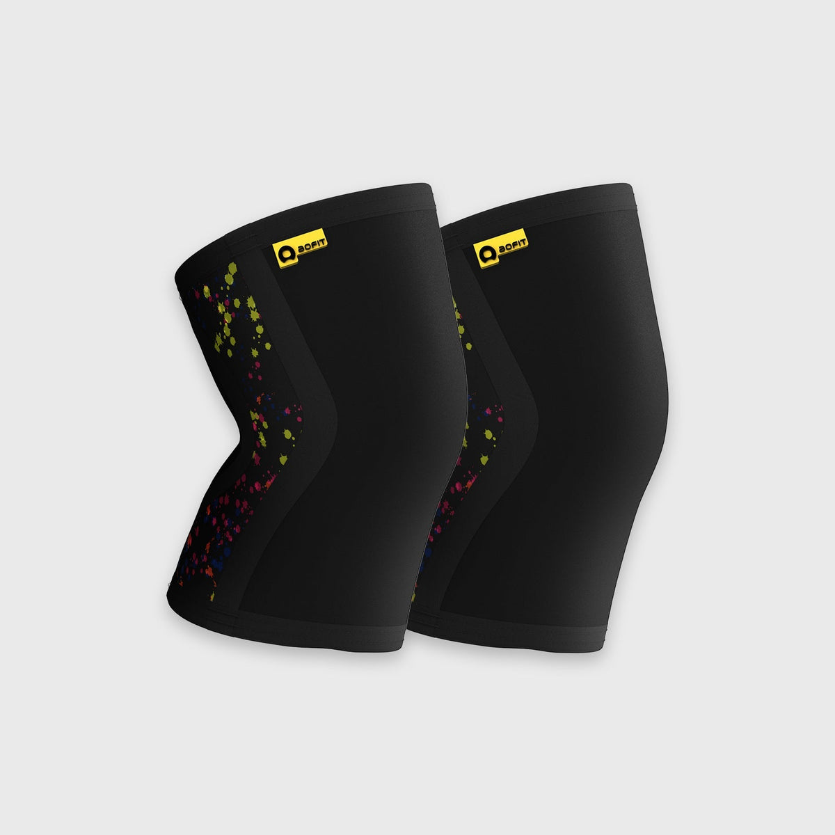 Glide-brace Knee Support - Black-firework / s