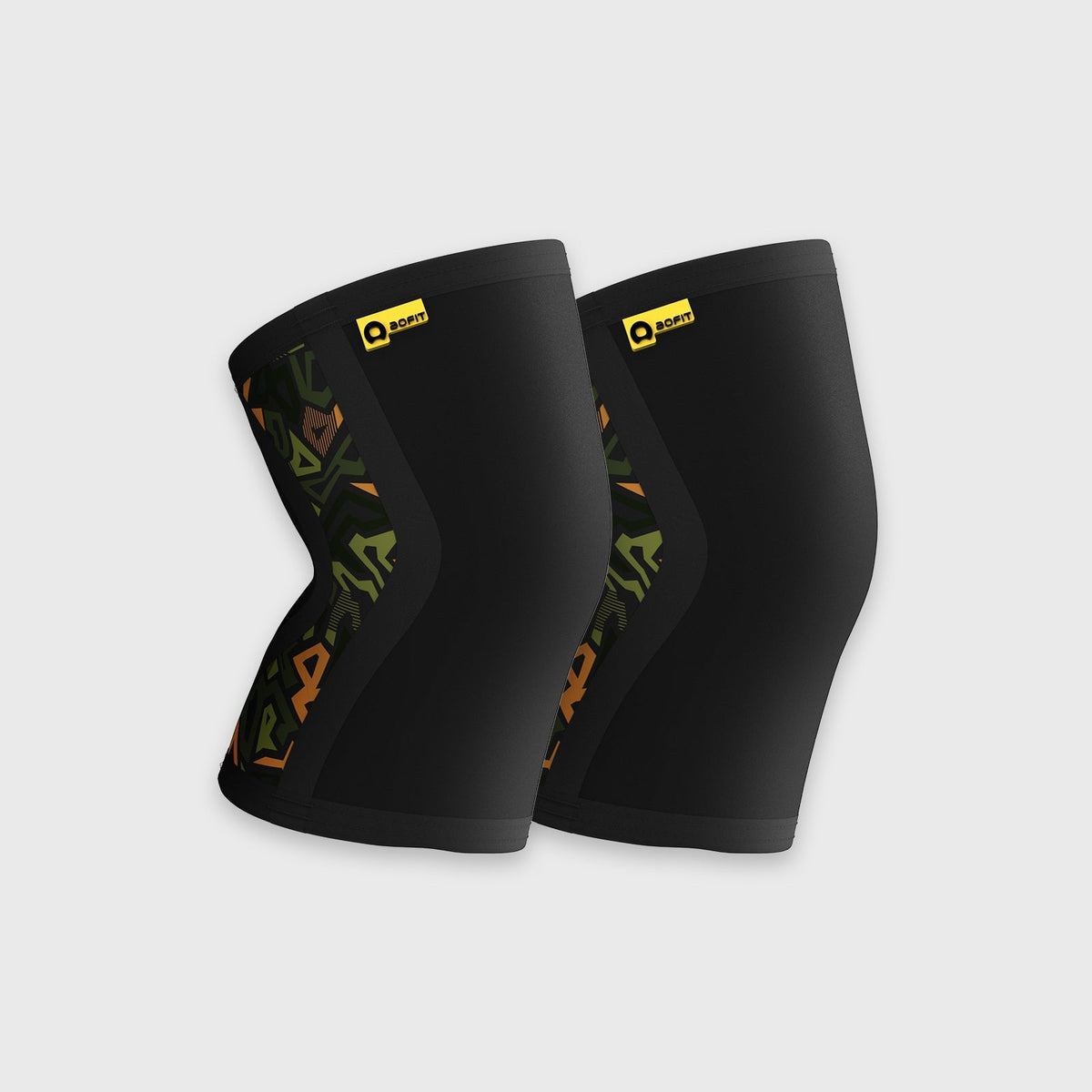 Glide-brace Knee Support - Black-wild / s