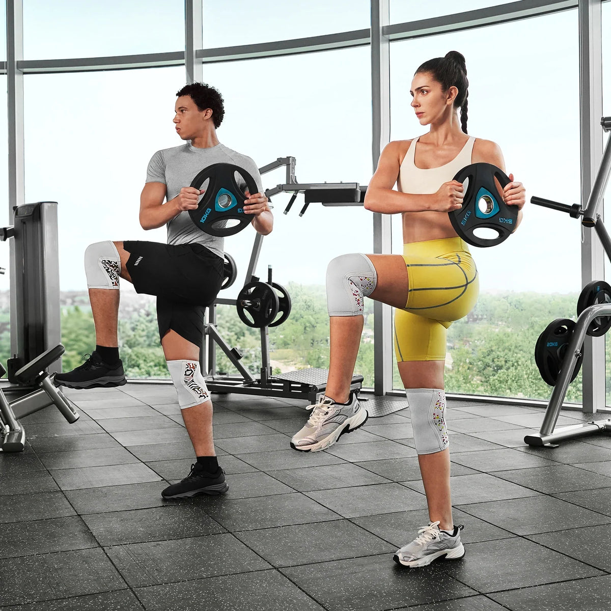 Glide-brace Knee Support