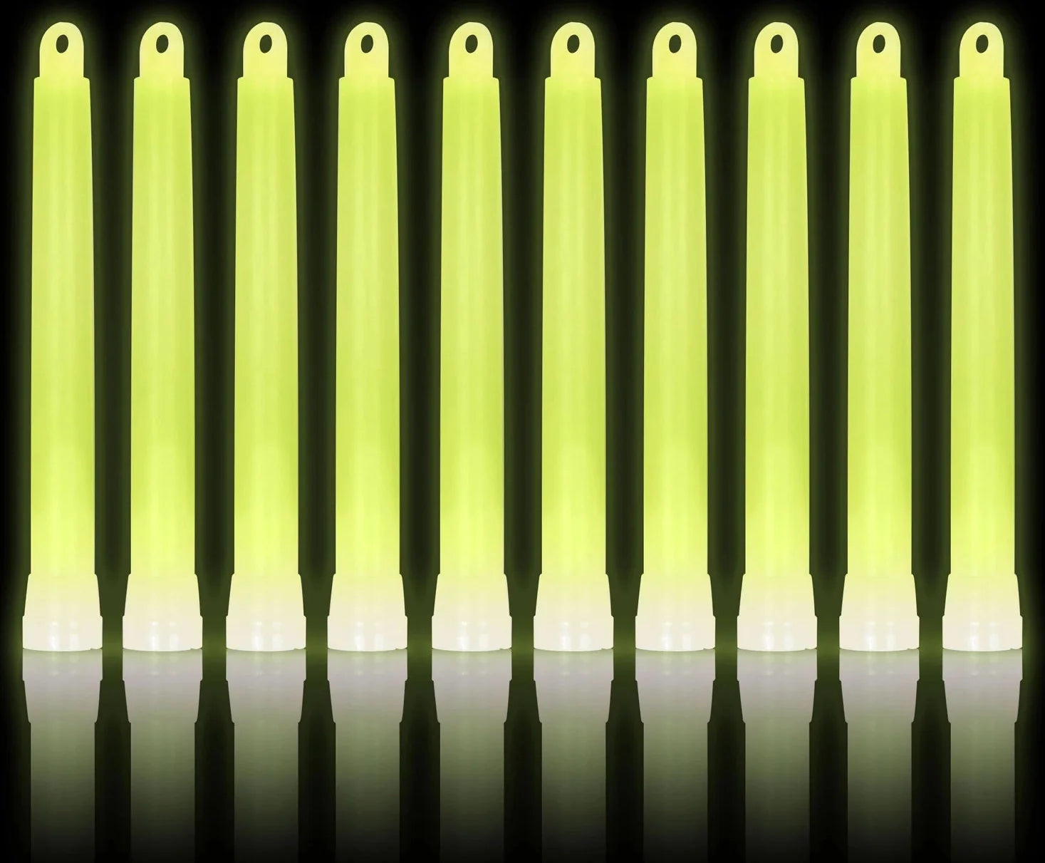 Glow in the Dark Chemical Lightsticks - Green
