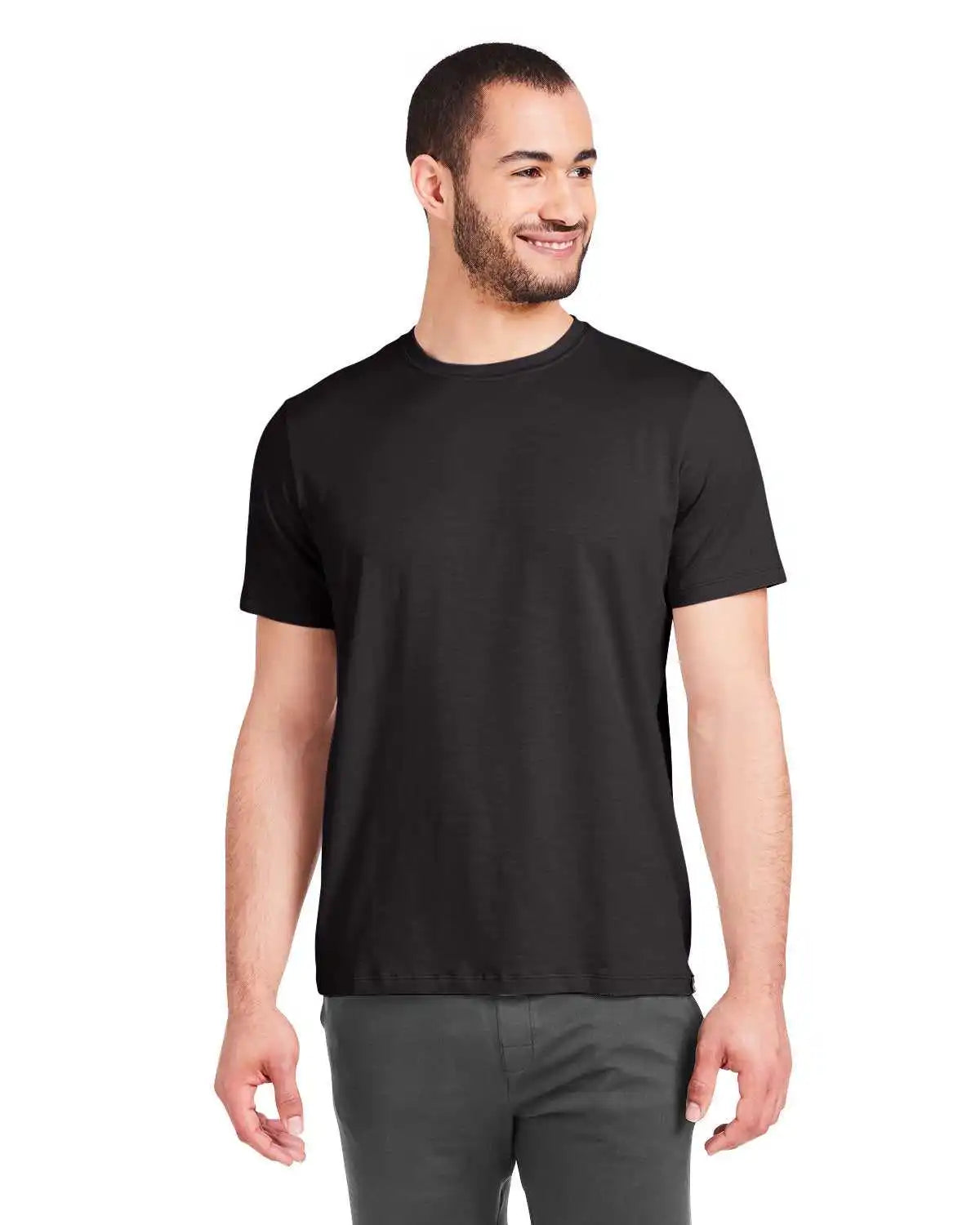 Glyder Mdp1655 Men’s Lumasof Oliver Slub T-shirt - Black