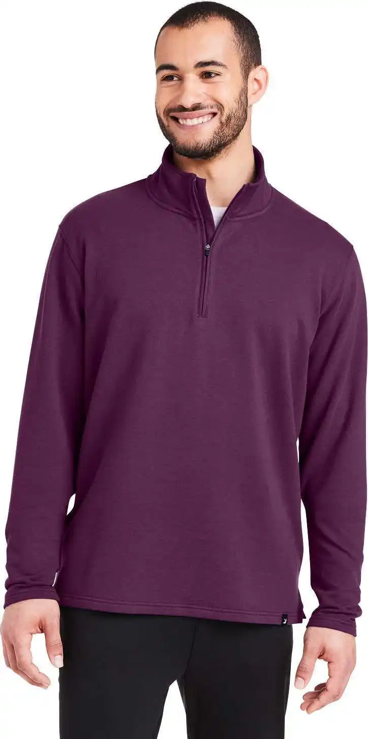 Glyder Mdp1733 Men’s Vertexquarter-zip - Mulberry