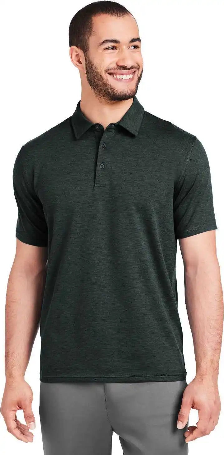 Glyder Mdp1799 Men’s Marbled Fairway Polo - Black