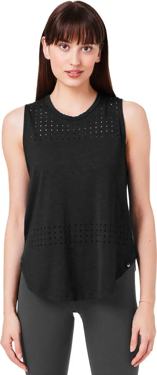 Glyder Pdp6254 Ladies’ Lumasof Oliver Fabric Mood Tank - Black