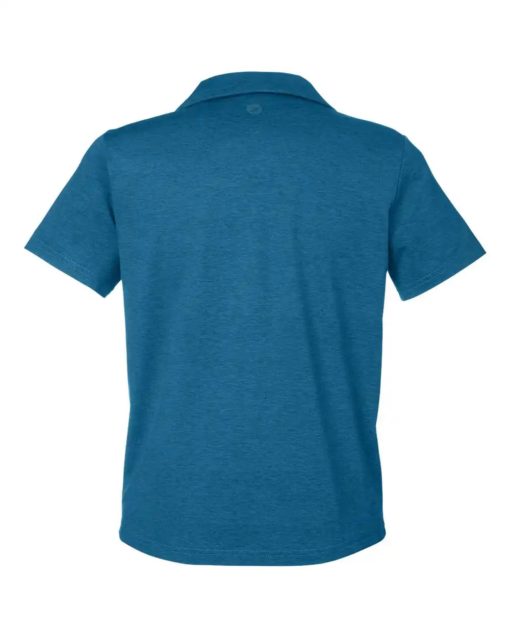 Glyder Pdp7058 Women’s Marbled Fairway Polo - Moroccan Blue - Xs