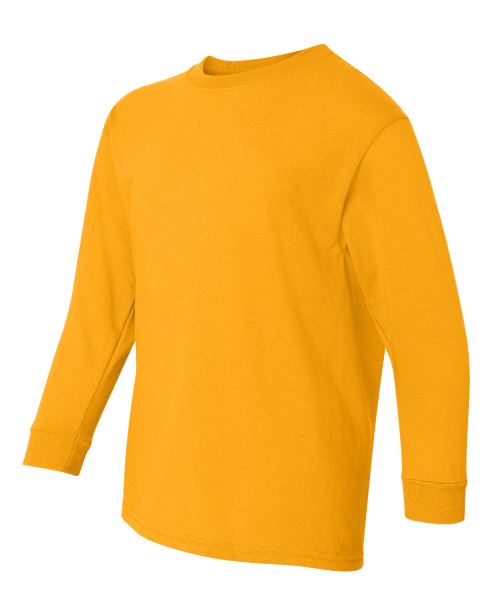 Gold Heavy Cotton™ Youth Long Sleeve T-Shirt - 5400B