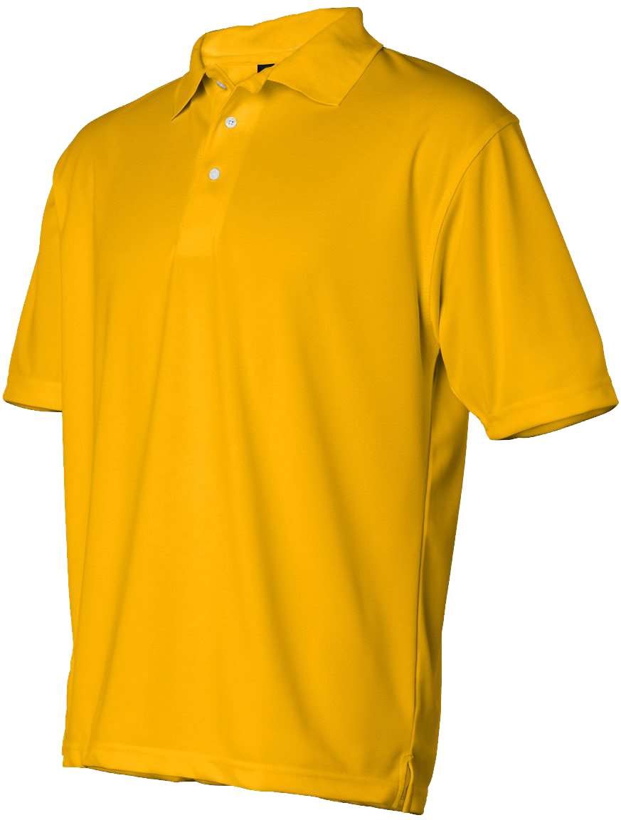 Gold Moisture Free Mesh Polo - 0469