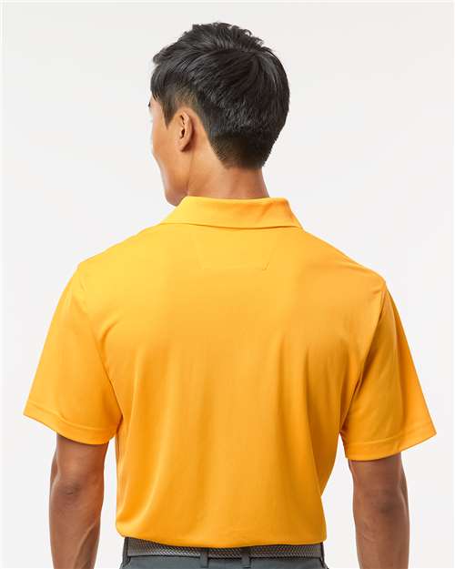 Gold Saratoga Performance Mini Mesh Polo - 100